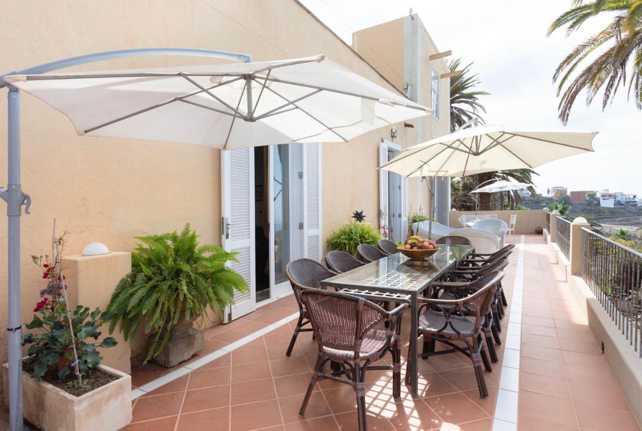 Detached Villa With Garden, Heated And Private Pool, Sea View, Parking Free Tijoco de Abajo Exterior photo